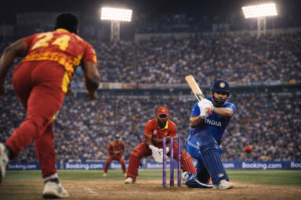India vs Zimbabwe LIVE Super 8 match at MA Chidambaram Stadium Chennai 2026