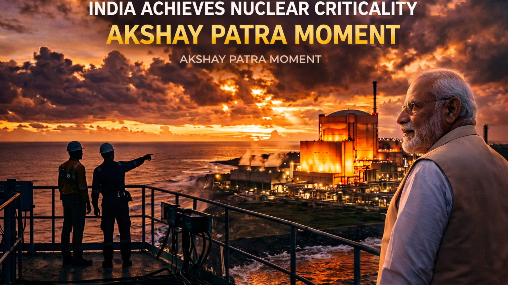 India achieves nuclear criticality at Kalpakkam with PM Narendra Modi – Akshay Patra moment
